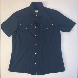 Short Sleeve Casual Button Down Shirt